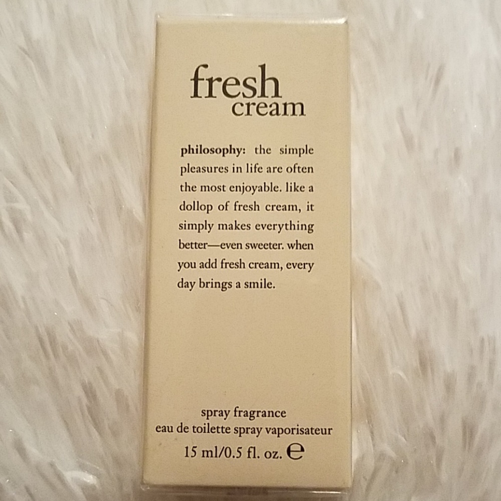 Philosophy Fresh Cream Spray 0.5 fl oz NEW